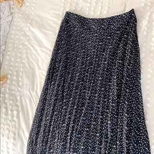 Cato Pleated Midi Skirt